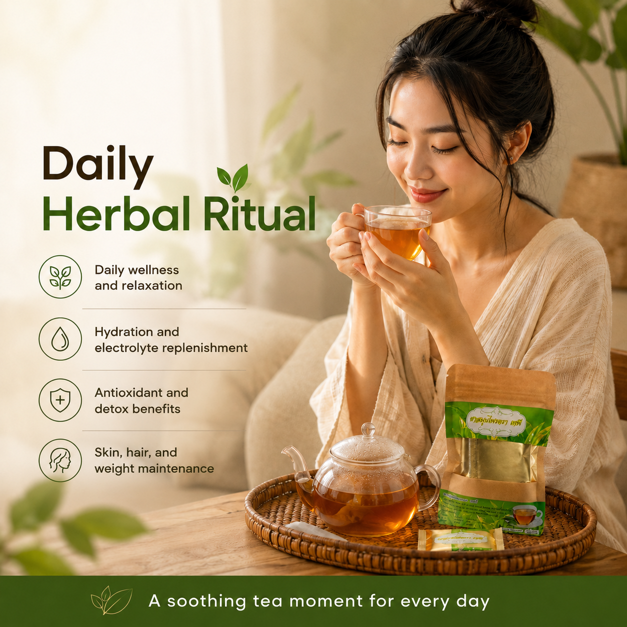 Tepee Tea | Thai Natural Pain Relief Tea