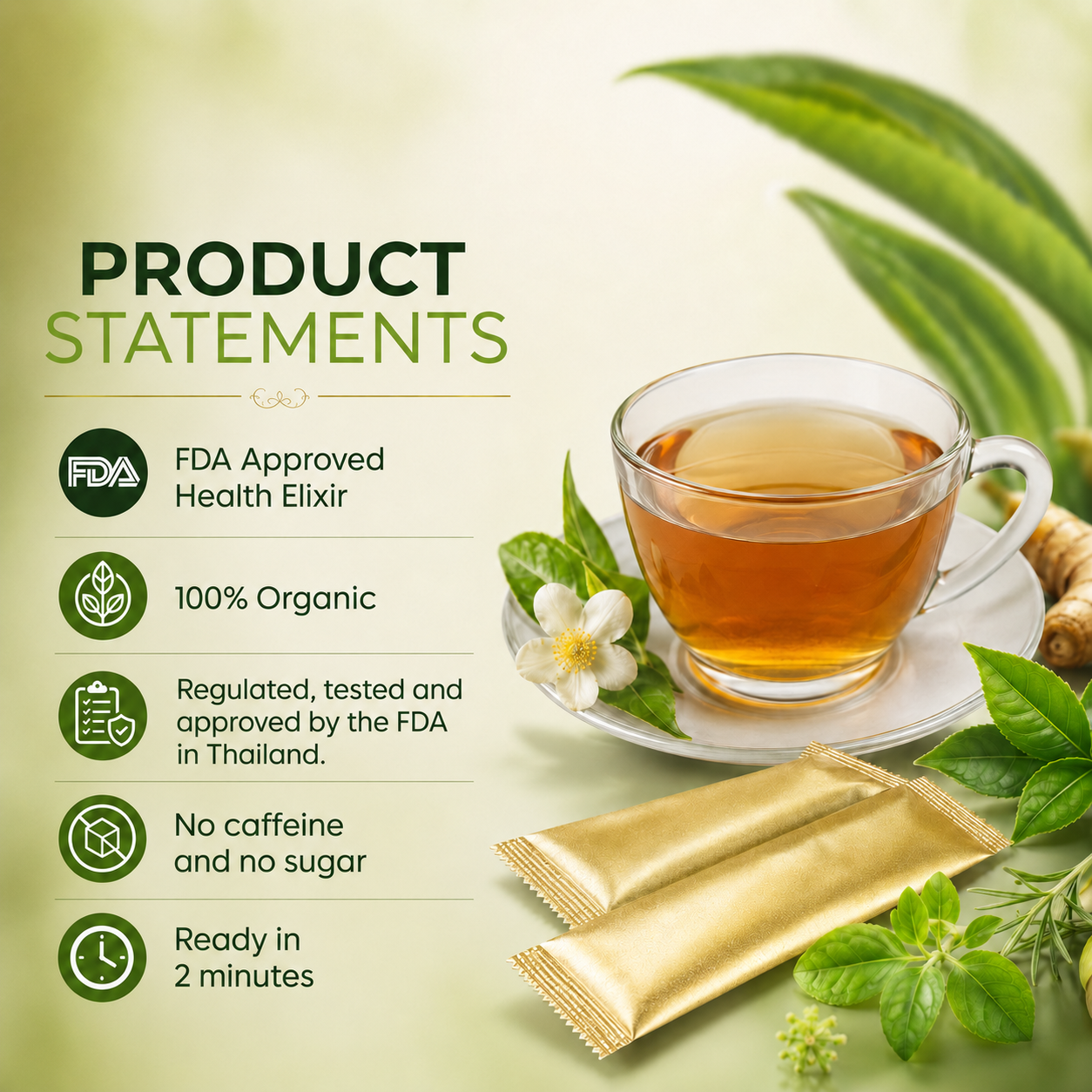 Tepee Tea | Thai Natural Pain Relief Tea